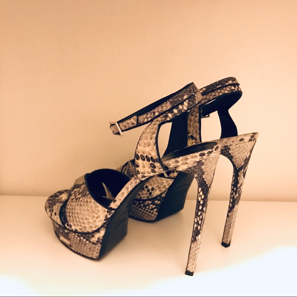 Saint Laurent Ysl Python “Bianca” 105 - image 3